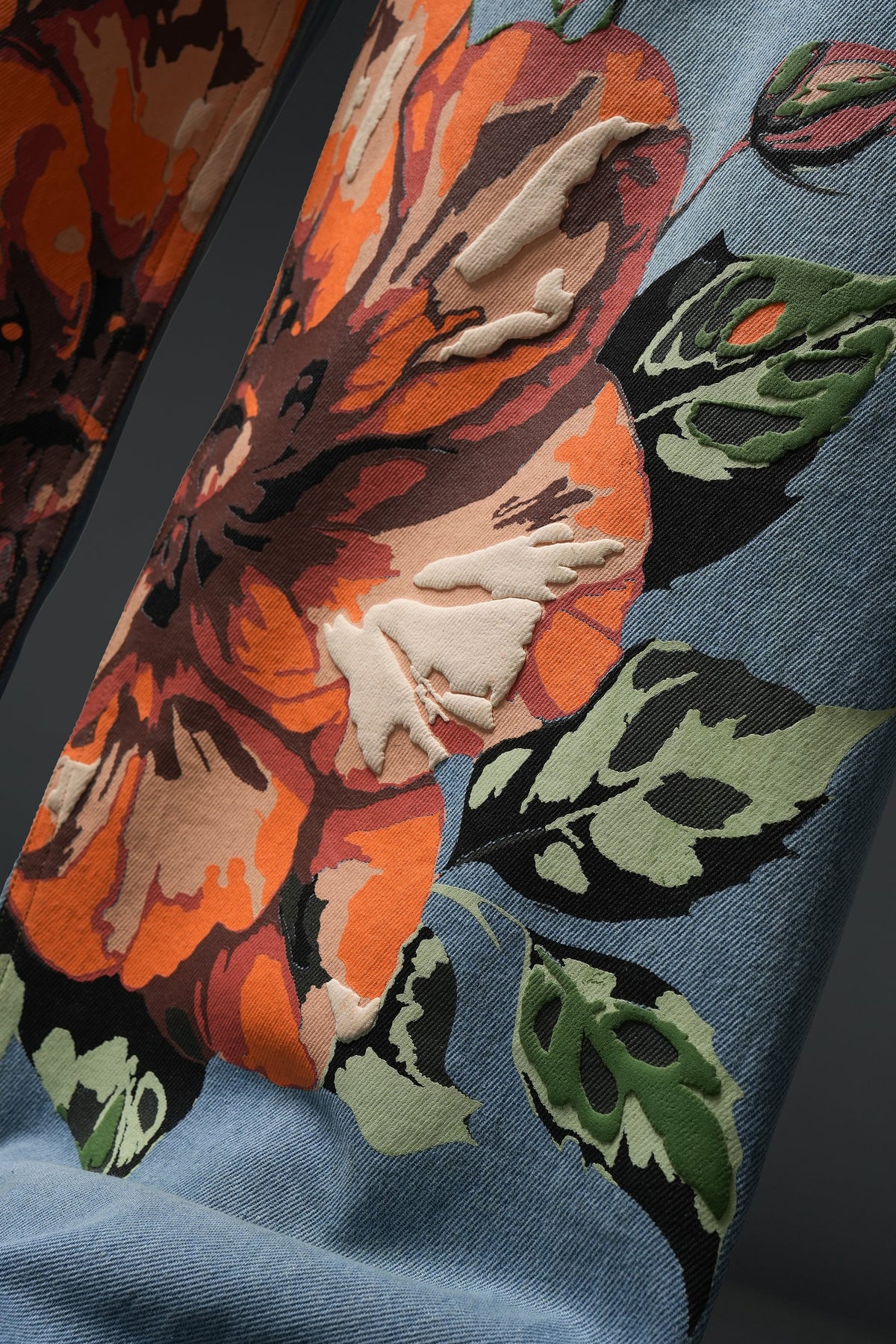 The Orange Bloom Denims